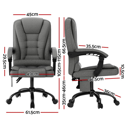 2 Point Massage Office Chair