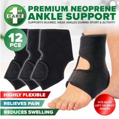 12PCE Ankle Supports Adjustable Flexible