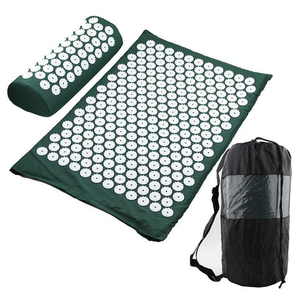 Yoga Acupressure Mat With Bag and Pillow