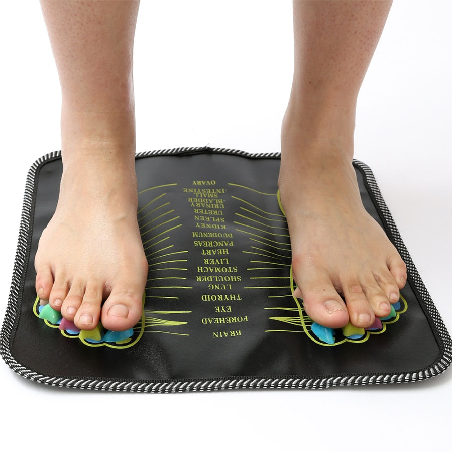 Reflexology Walk Stone Road Foot Massage Mat