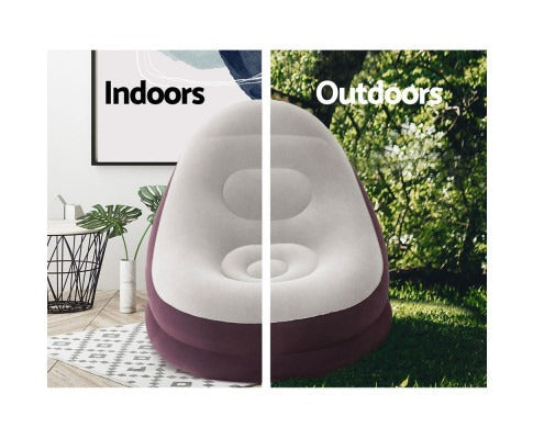 Inflatable Air Chair Seat Couch Lazy Sofa