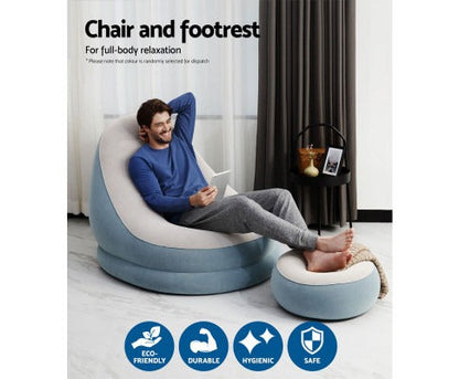 Inflatable Air Chair Seat Couch Lazy Sofa