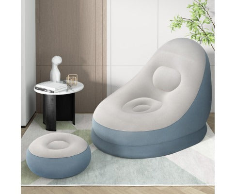 Inflatable Air Chair Seat Couch Lazy Sofa