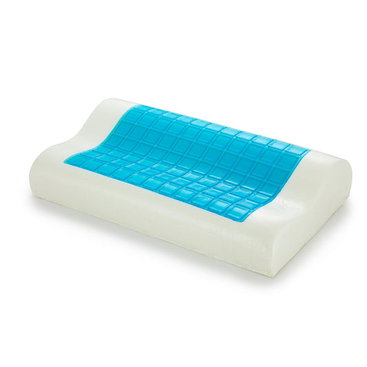 Cooling Gel Contoured Memory Foam Pillow