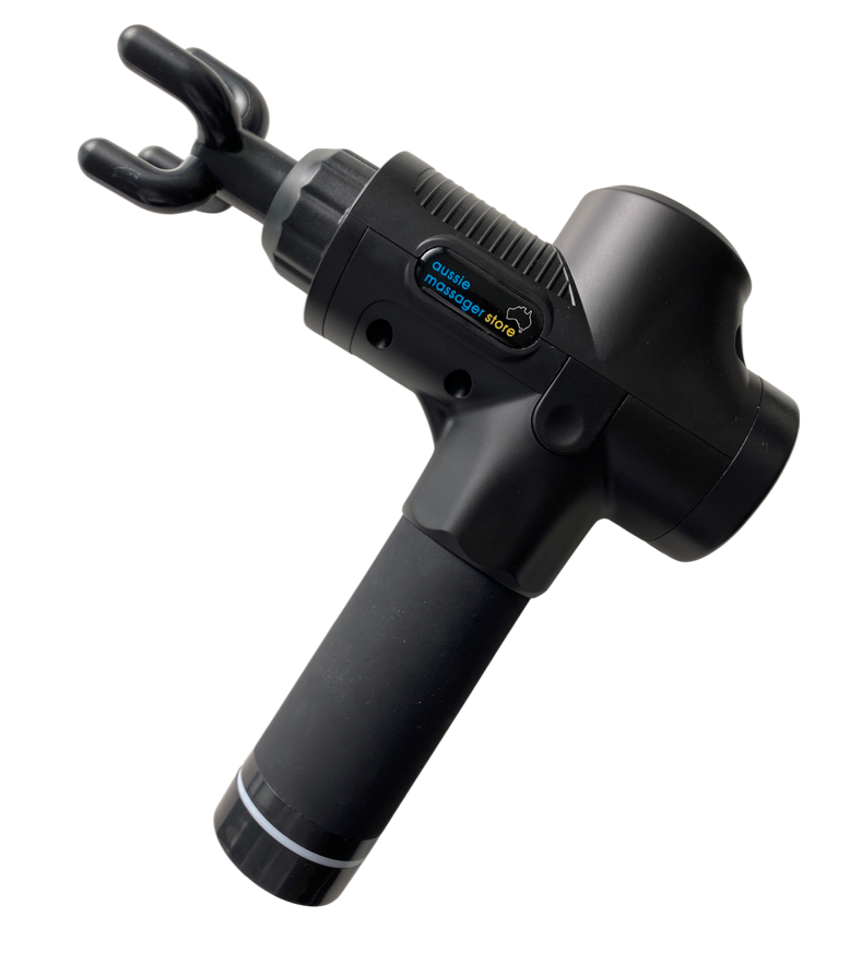 Professional Massage Gun - 30 Speeds/8 Heads - Touch Screen