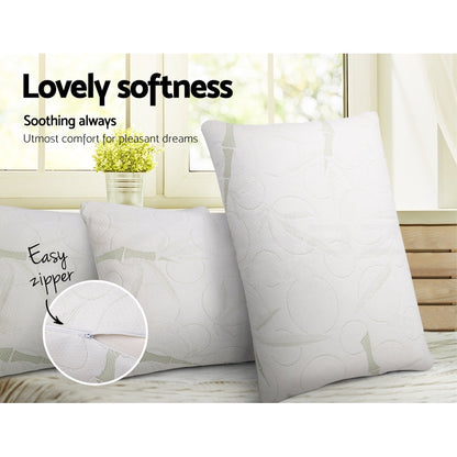 Ultra Soft Bamboo Pillow Memory Foam