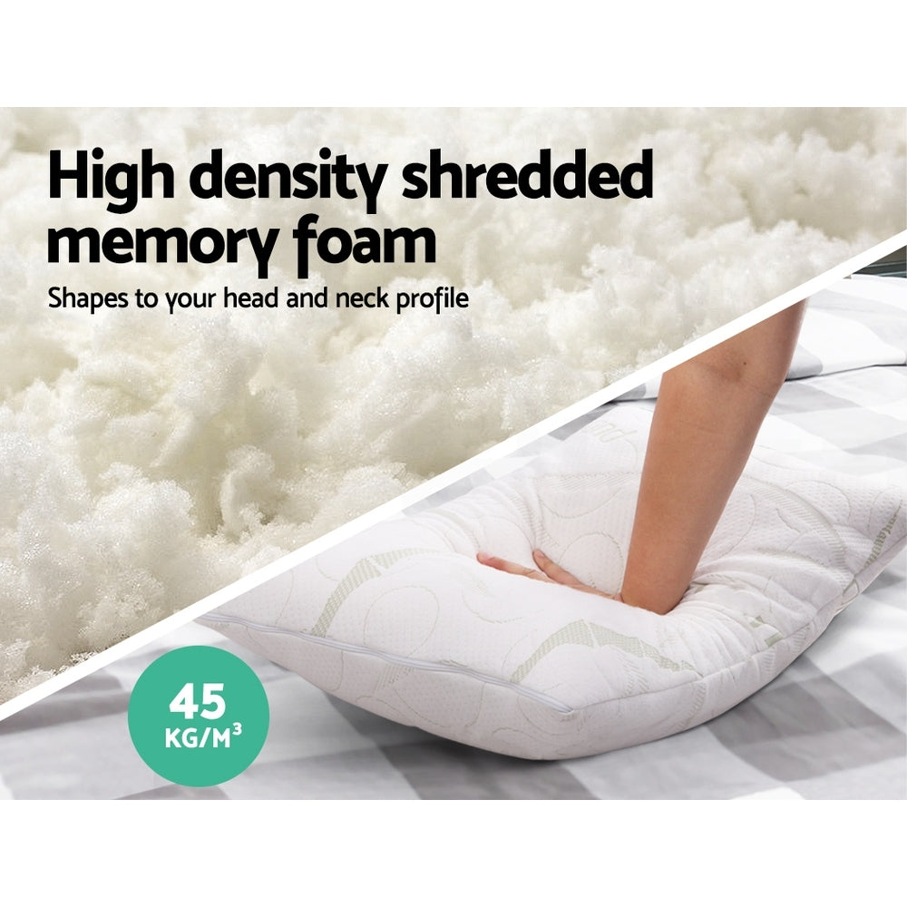 Ultra Soft Bamboo Pillow Memory Foam