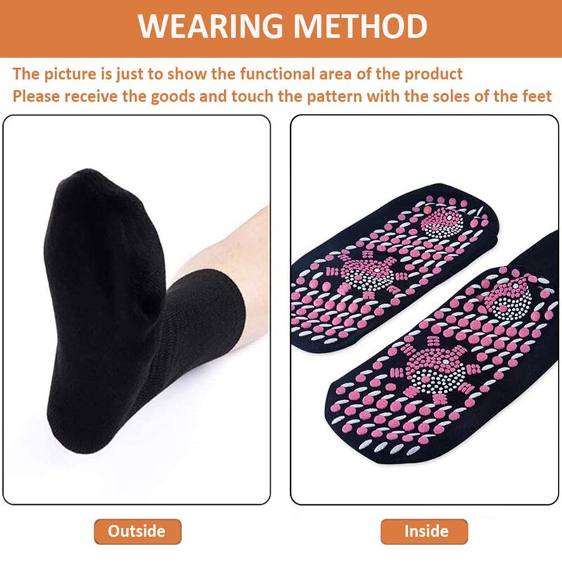 Self-Heating Magnetic Socks