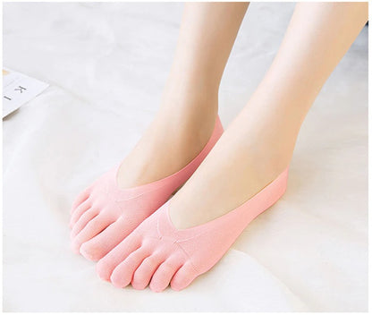 5 Pairs Compression Toe Socks