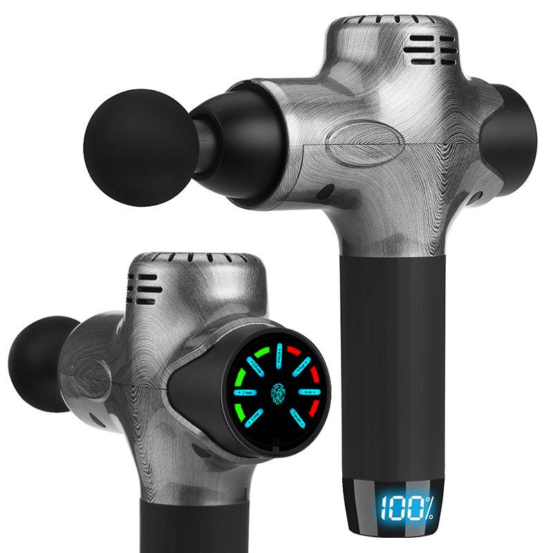 ProMax Massage Gun - 6 Speeds/8 Heads - Touch Screen